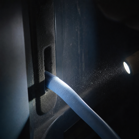 Deep Reach brings your vacuum into the accessible cavity below the lint screen